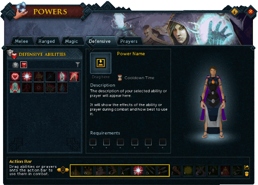 Powers Customization